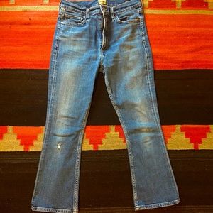 Citizens of Humanity cropped flared jeans.